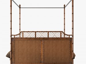 lexington tommy bahama island estate bed 3D Model