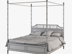 lexington tommy bahama island estate bed 3D Model