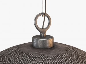 cratebarrel rodan pendant light 3D Model