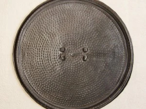 hardware de restaura&ccedil;&atilde;o escudo de couro konso Modelo 3D