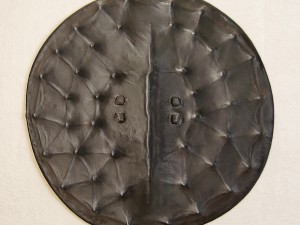 restoration hardrware konso leather shield 3D Модель