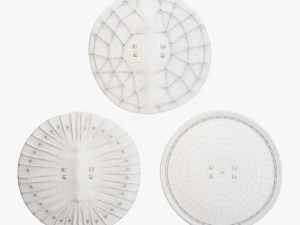 hardware de restaura&ccedil;&atilde;o escudo de couro konso Modelo 3D