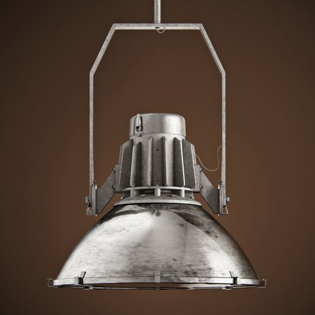 Restoration hardware dry-dock pendant small Model 3D .c4d .max .obj .3ds .fbx .stl .blend 