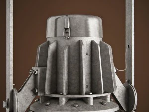 Restoration hardware dry-dock pendant small 3D Model