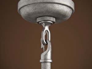 Restoration hardware dry-dock pendant small Model 3D