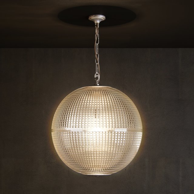 Restoration hardware prismatic globe pedant 16 inc 3Dモデル .c4d .max .obj .3ds .fbx .stl .blend 
