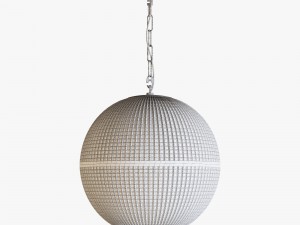Restoration hardware prismatic globe pedant 16 inc 3Dモデル