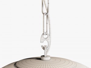 Restoration hardware prismatic globe pedant 16 inc 3Dモデル