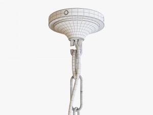 Restoration hardware prismatic globe pedant 16 inc 3Dモデル