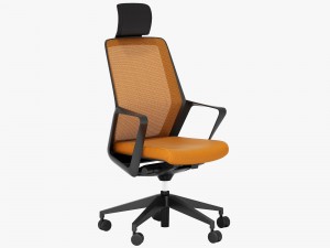 patra flo with headrest 3D Model