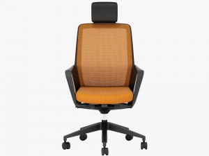 patra flo with headrest 3D Model