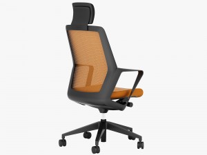 patra flo with headrest 3D Model