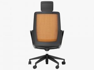patra flo with headrest 3D Model