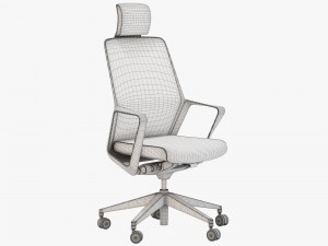 patra flo with headrest 3D Model