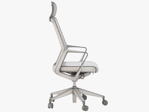 patra flo with headrest 3D Model