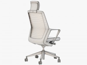 patra flo with headrest 3D Model