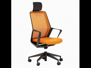 patra flo with headrest 3D 模型