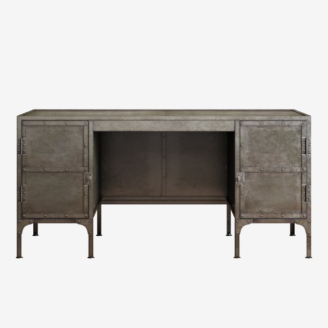 restoration hardware industrial tool chest desk 3D 模型 .c4d .max .obj .3ds .fbx .stl .blend 