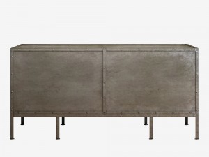 restoration hardware industrial tool chest desk 3D 模型