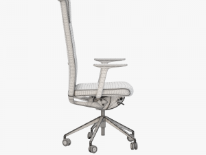 kastel kompasso high back 3D Model