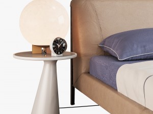 natuzzi diamante bed set Modelo 3D