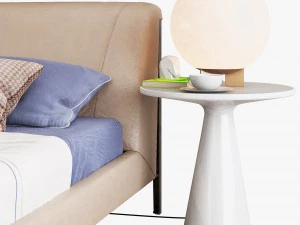 natuzzi diamante bed set 3D Model