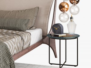 cattelan italia nelson bed set 3D Model