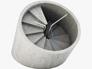 22designstudio 4th dimension clock 3D Model