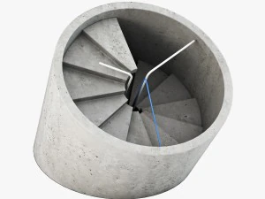 22designstudio 4th dimension clock 3D Model