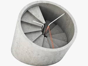 22designstudio 4th dimension clock 3D Model