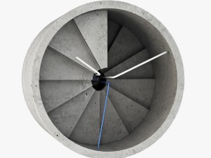 22designstudio 4th dimension clock 3D Model