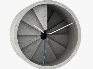 22designstudio 4th dimension clock 3D Model