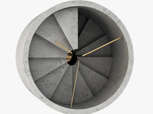 22designstudio 4th dimension clock 3D Model
