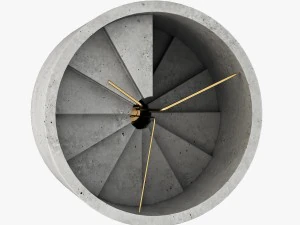 22designstudio 4th dimension clock 3D Model