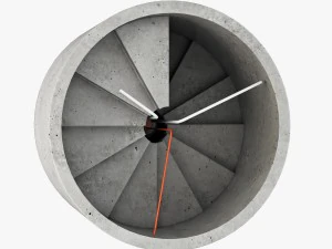 22designstudio 4th dimension clock 3D Model