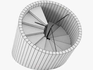22designstudio 4th dimension clock 3D Model