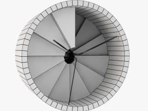 22designstudio 4th dimension clock 3D Model
