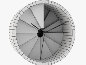 22designstudio 4th dimension clock 3D Model