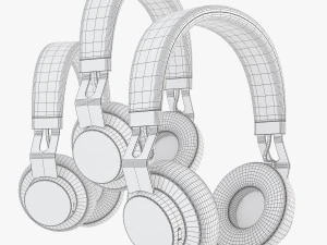 Jabra move wireless headphones 3D Model