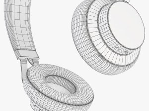 Jabra move wireless headphones 3D 모델