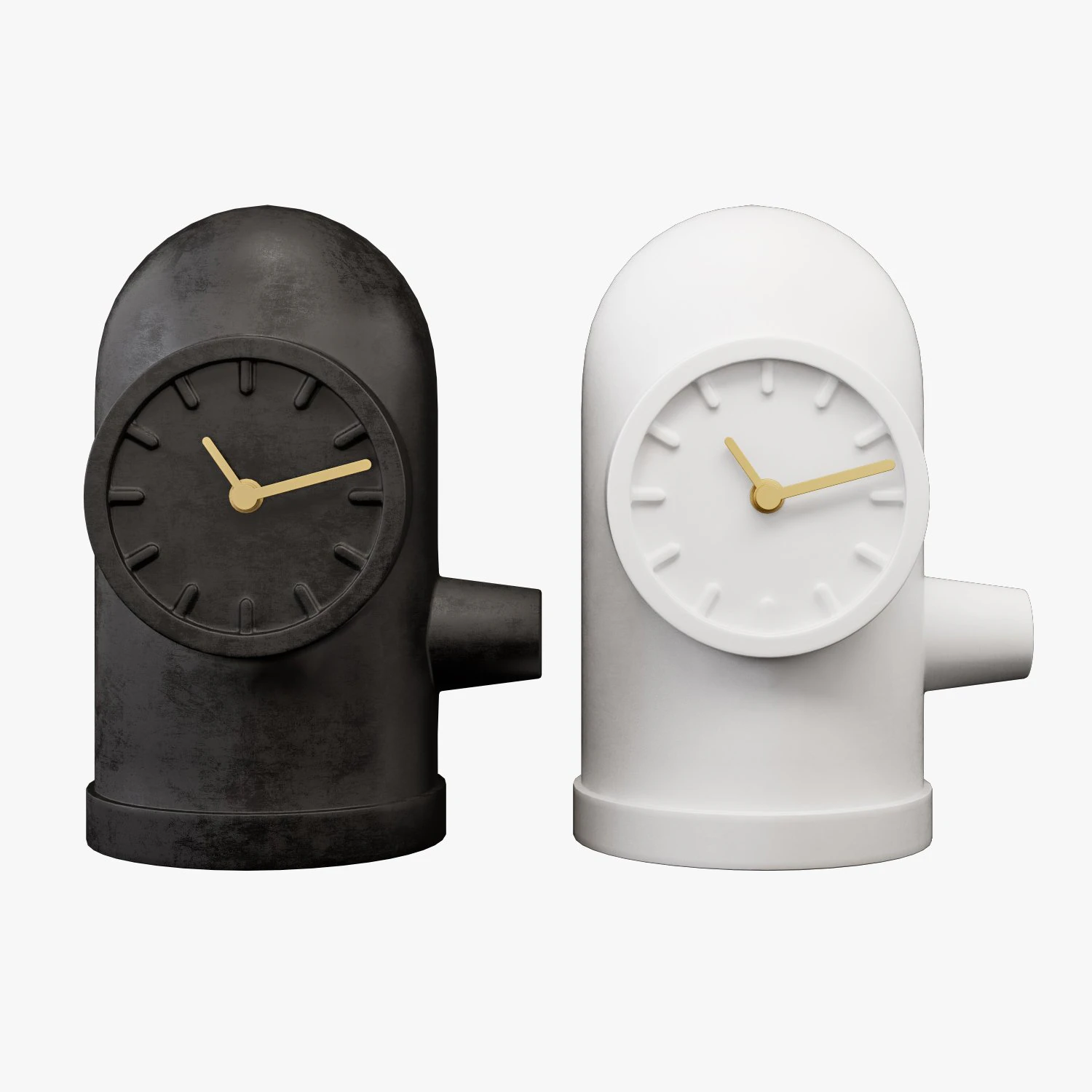 relógio de mesa base leff amsterdam Modelo 3D .c4d .max .obj .3ds .fbx .stl .blend