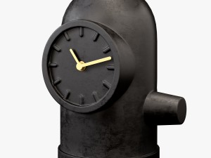 leff amsterdam base table clock 3D Model