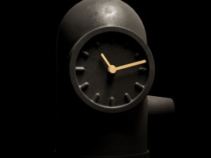 leff amsterdam base table clock 3D Model