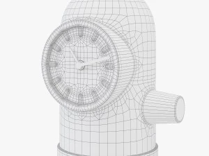 rel&oacute;gio de mesa base leff amsterdam Modelo 3D