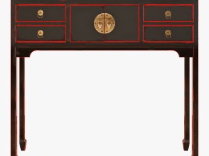 butlers rising sun console table Modèle 3D