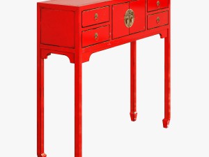 butlers rising sun console table Modèle 3D