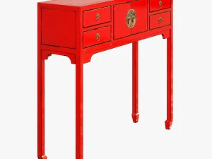 butlers rising sun console table 3D Model