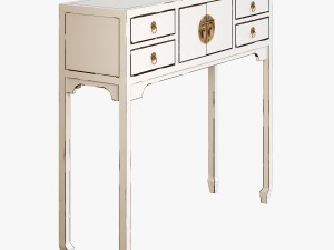 butlers rising sun console table Modèle 3D