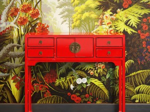 butlers rising sun console table Modèle 3D