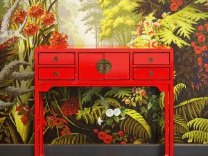butlers rising sun console table 3D Model